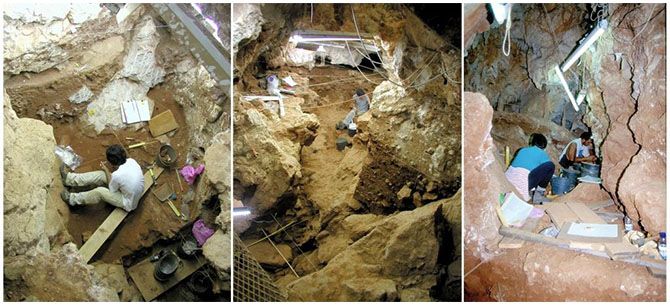 Imágenes del yacimiento