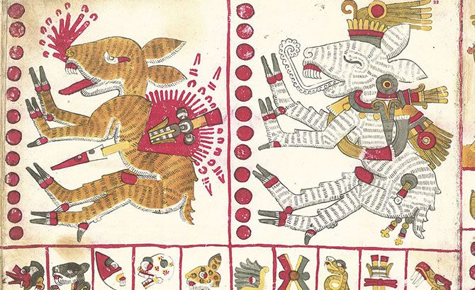 El nahual de acuerdo al códice Borgia