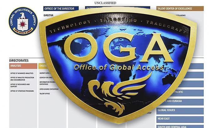Logotipo de la Oficina de Acceso Global (OGA)