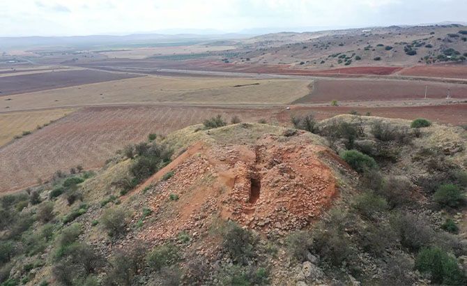Plano general de la tumba de Ciudad Real