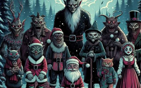 Los mitológicos seres de la obscura navidad