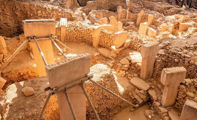 Detalle de Göbekli Tepe