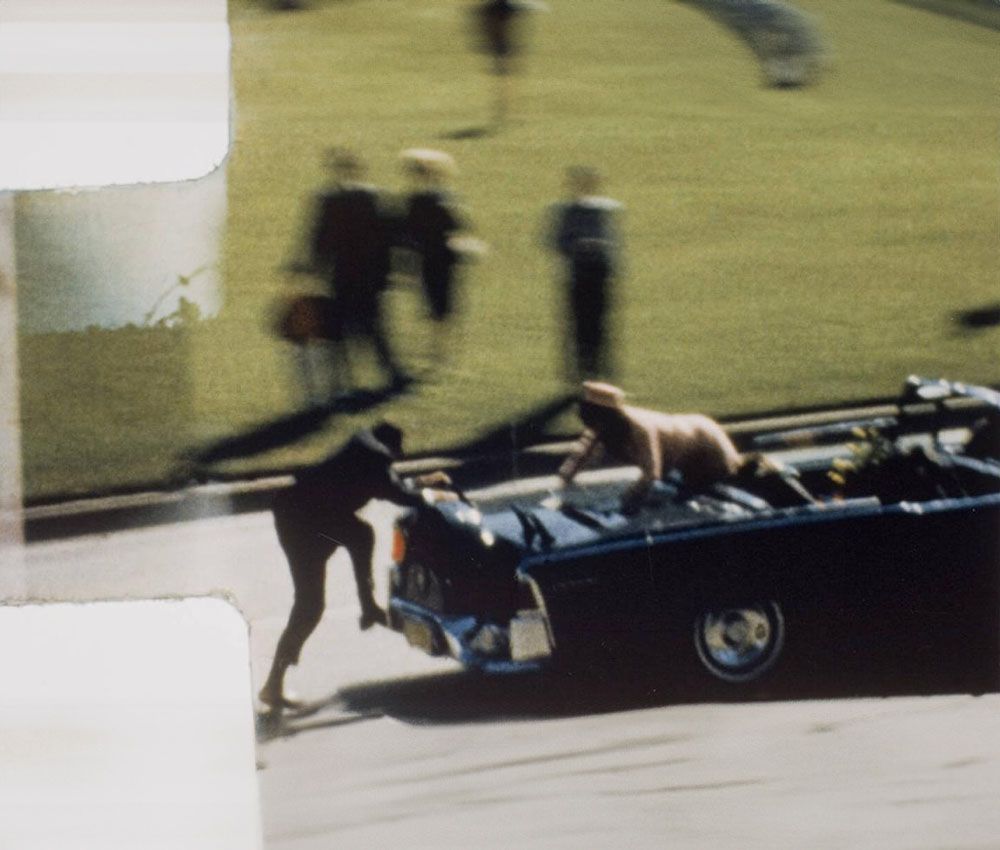 Fotograma de la película de Zapruder Fotograma de la película de Zapruder