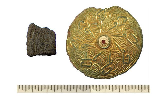 Uno de los artefactos que proporcionan una visión de la vida en el siglo VII