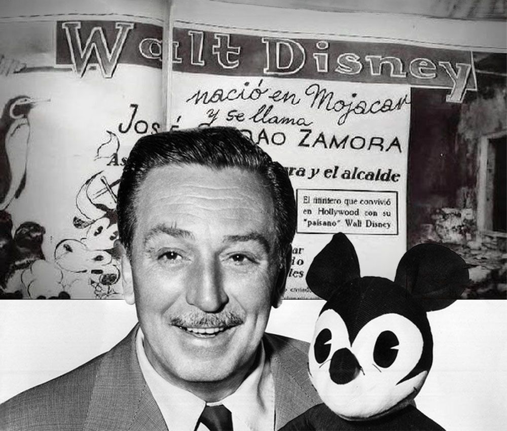 Walt Disney nació en Mojácar, Almería