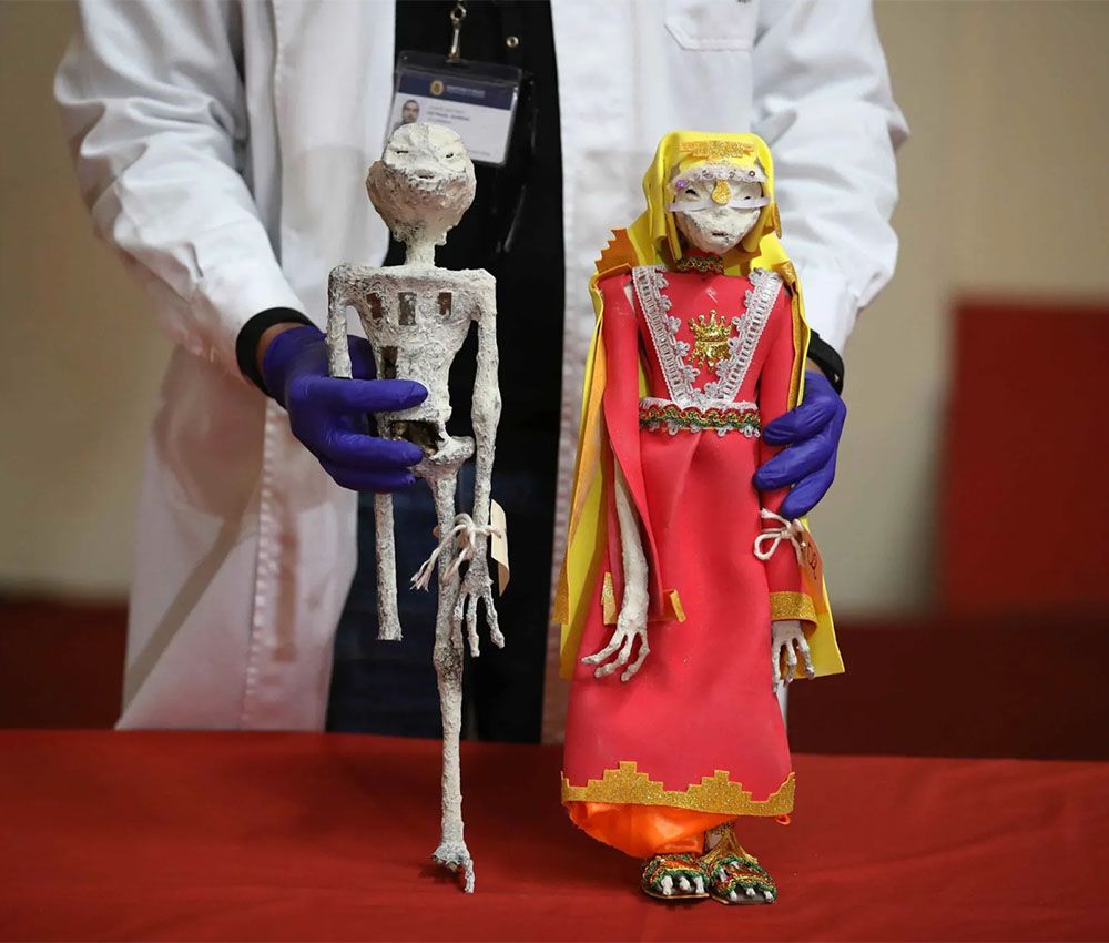 Han analizado las momias incauitadas en el aeropuerto de Lima