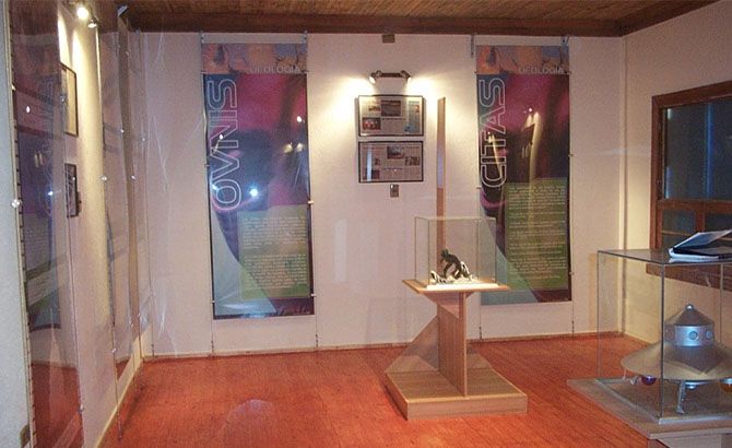 Imagen del primer museo ovni de Chile