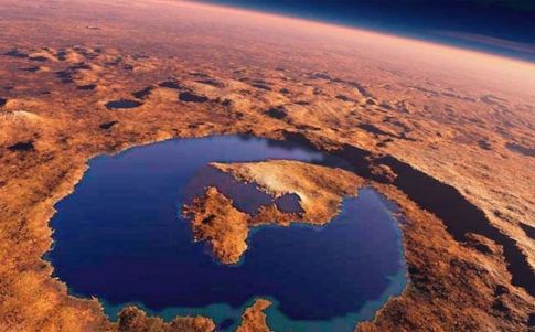 Agua helada en el ecuador marciano