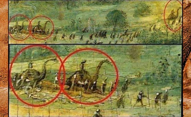 Detalle del cuadro de Pieter Bruegel