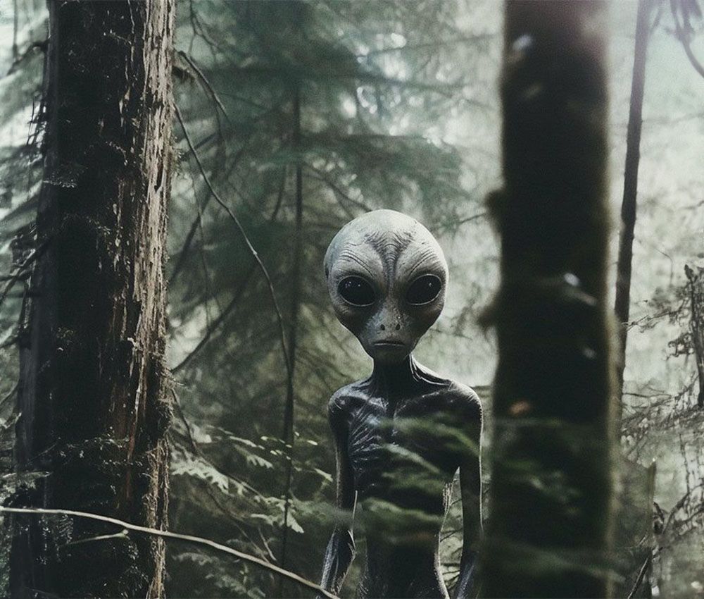 Recreación del extraterrestre de Vargihna
