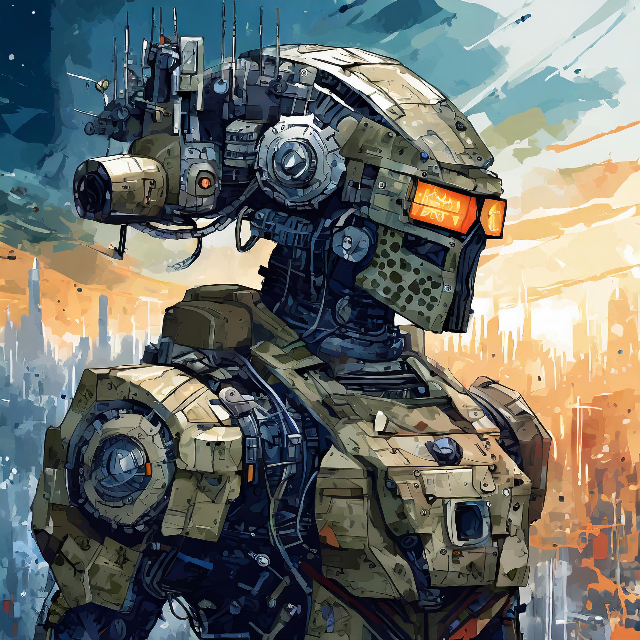 Firefly ilustración Inteligencia artificial militar