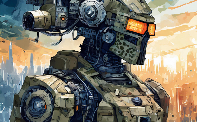 Firefly ilustración Inteligencia artificial militar