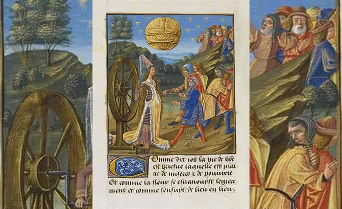 Le Livre Des Bonnes Moeurs ilustra a Dios en forma esférica Le Livre Des Bonnes Moeurs ilustra a Dios en forma esférica