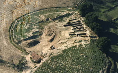 Yacimiento de Alto Cruz, en Navarra