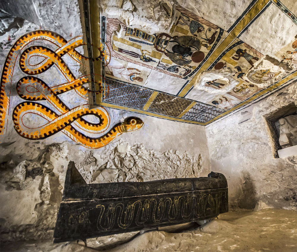 Un enterramiento del periodo tardío egipcio Un enterramiento del periodo tardío egipcio