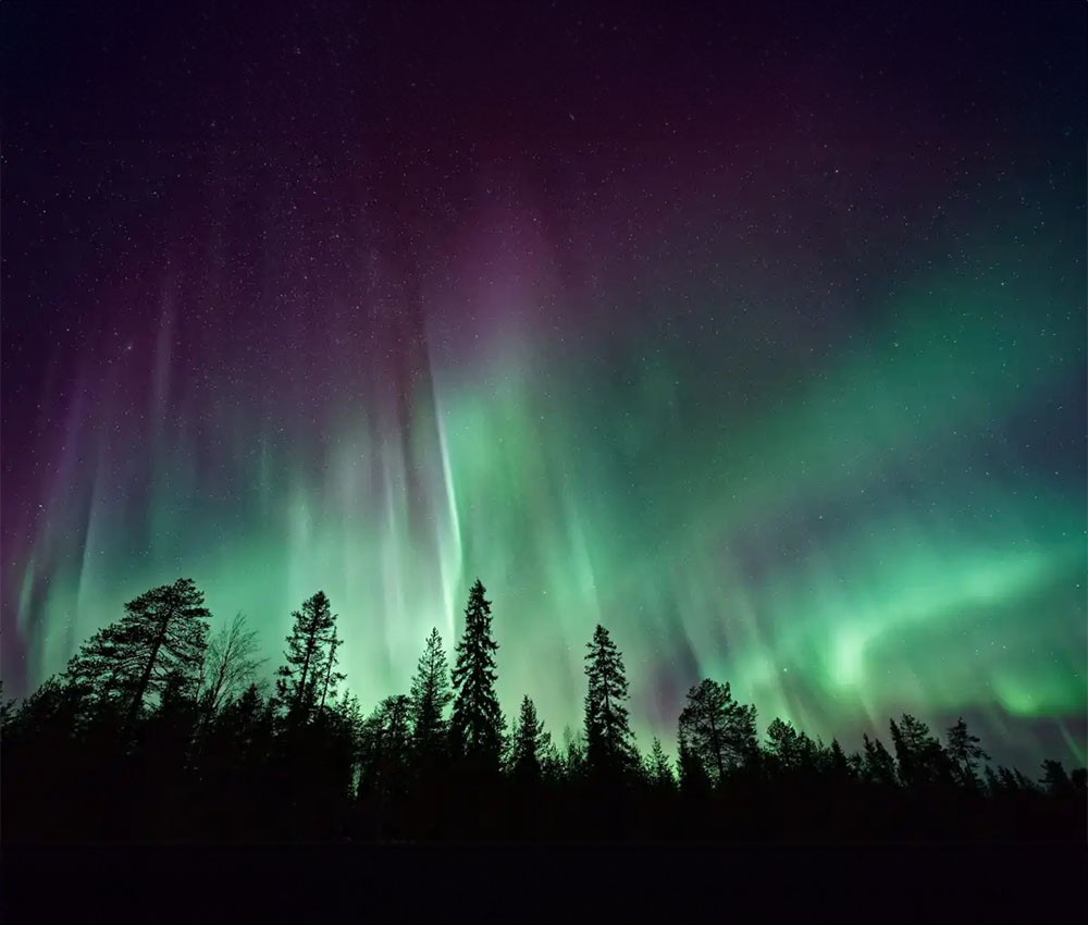 Las auroras de mediados de mayo coincidieron con experimentos HAARP