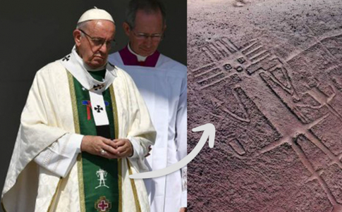 Mensaje oculto en la csulla del Papa Francisco