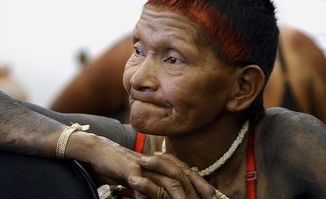 Mujer Xavante Mujer Xavante