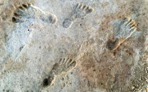 Las huellas humanas más antiguas de América del Norte