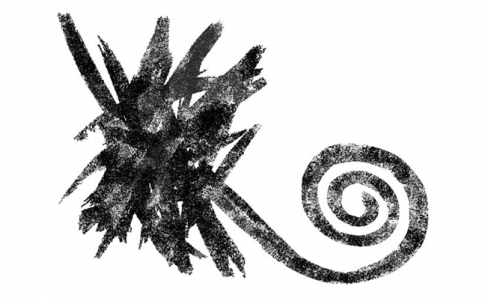 Esta es la imagen pintada en la gran losa de piedra encontrada en las excavaciones de Cuma en 1938 Esta es la imagen pintada en la gran losa de piedra encontrada en las excavaciones de Cuma en 1938