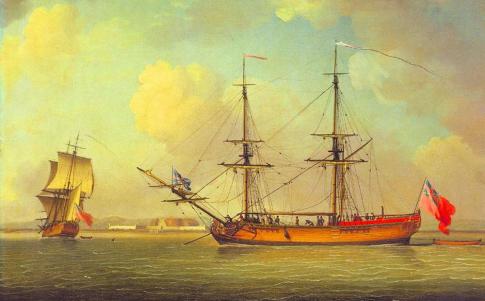 La goleta Beatrice transportaba el sarcófago de Micerinos a Londres