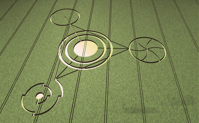Los crop circles esconden un mensaje Los crop circles esconden un mensaje