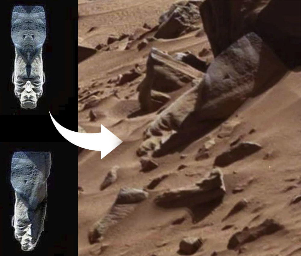 Cara o pareidolia Cara o pareidolia