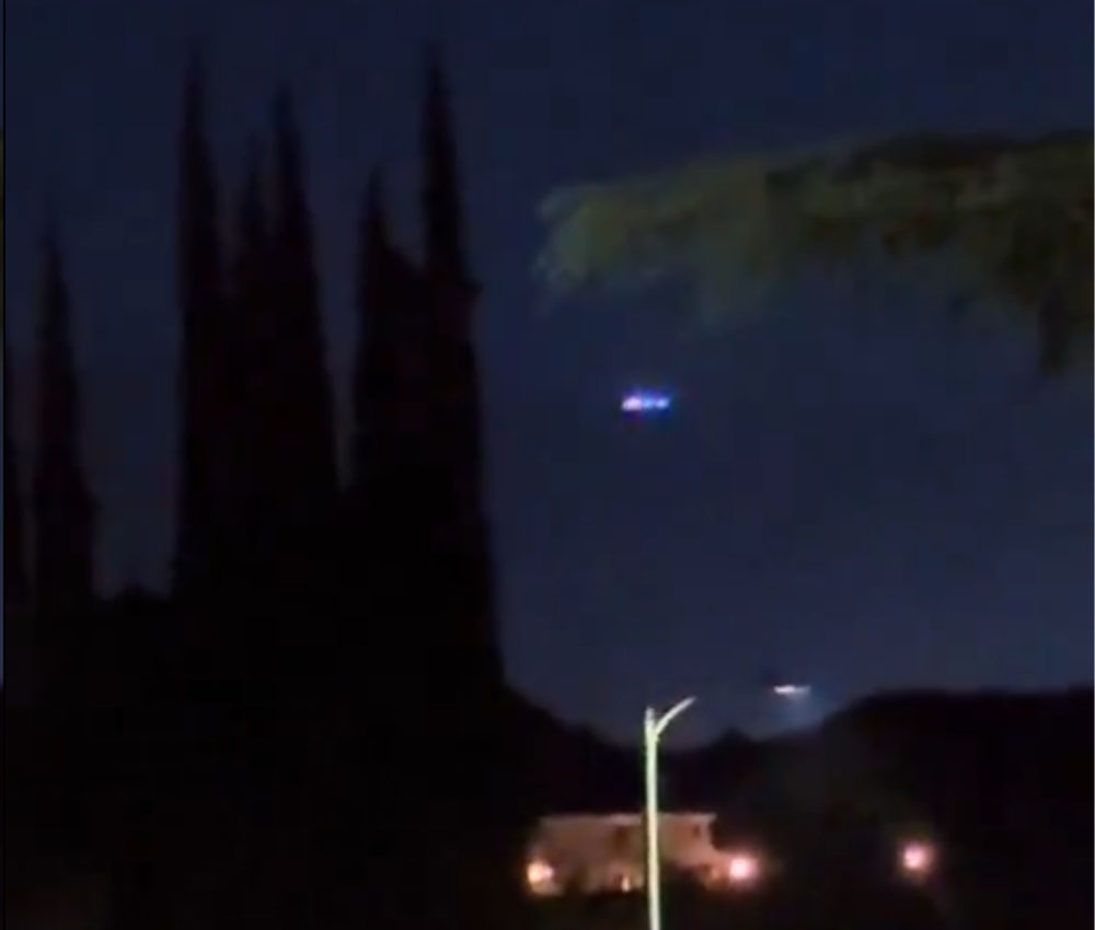 Múltipleas avistamientos en Califormia