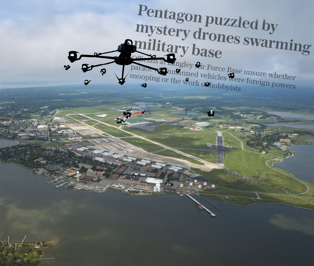 La Casa Blanca perpleja por el acoso de los drovnis a la base de Langley
