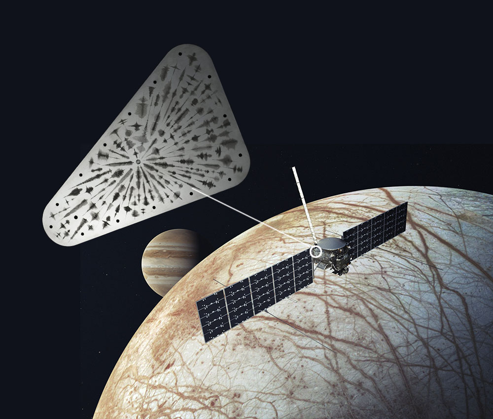 La misión Europa Clipper viaja a Europa con un mensaje