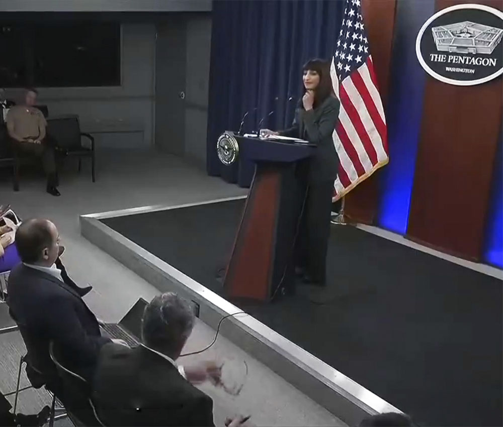 Un momento de la rueda de prensa