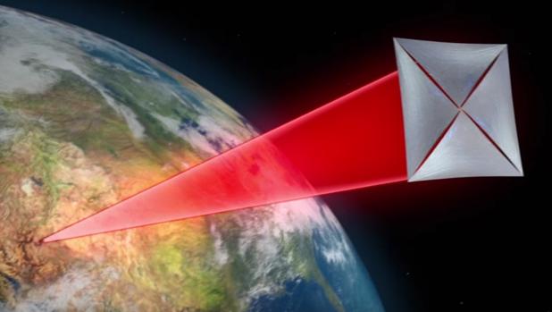 La vela solar permitirá viajar a 1200000 km por hora La vela solar permitirá viajar a 1200000 km por hora