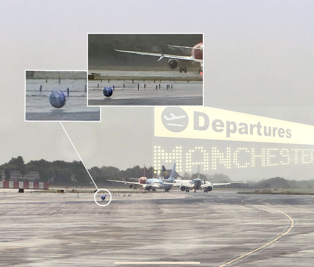 UAPs también en el aeropuerto de Manchester