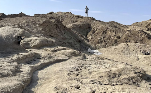 Las huellas halladas en Kenia
