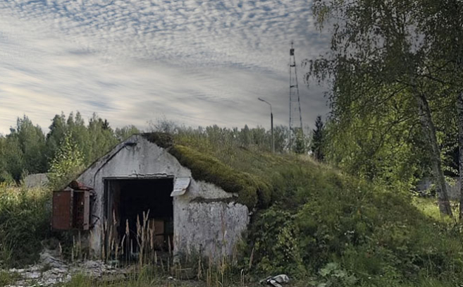 El bunker desde el que, pretendidamente, emitía la estación UVB 76 El bunker desde el que, pretendidamente, emitía la estación UVB 76