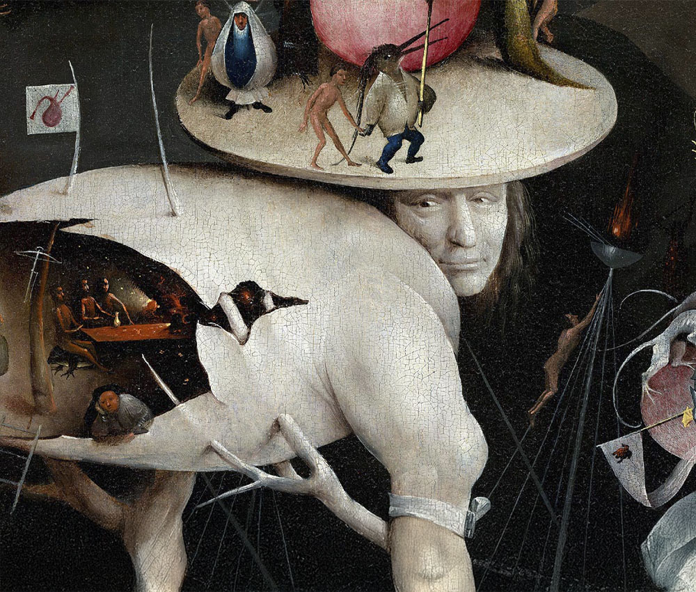 Un detalle de El jardín de las delicias Un detalle de El jardín de las delicias