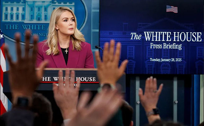 Karoline Leavitt dijo que el FBI investigaba la muerte de científicos