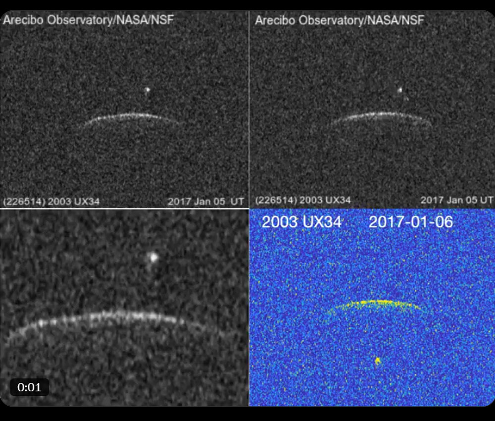 Nave extraterrestre o asteroide