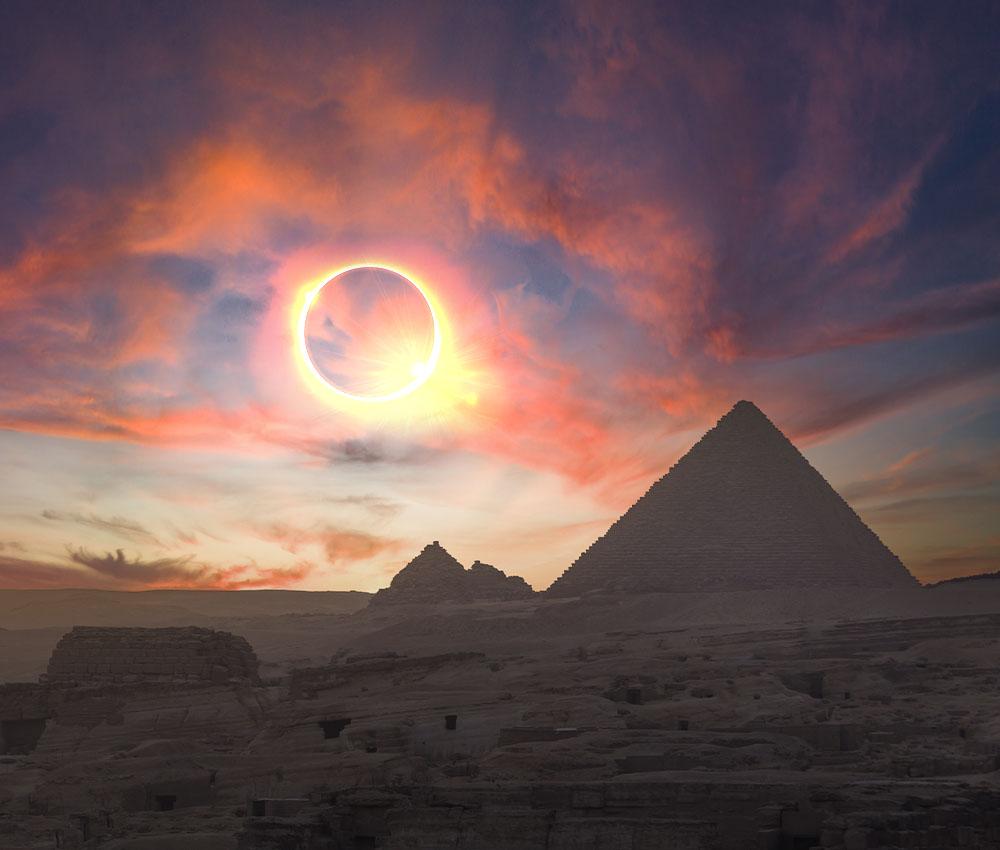 Un eclipse cambió la arquitectura de Egipto Un eclipse cambió la arquitectura de Egipto