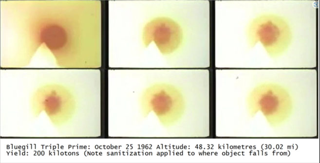 Fotogramas del metraje tomado por KETTLE 2 Fotogramas del metraje tomado por KETTLE 2