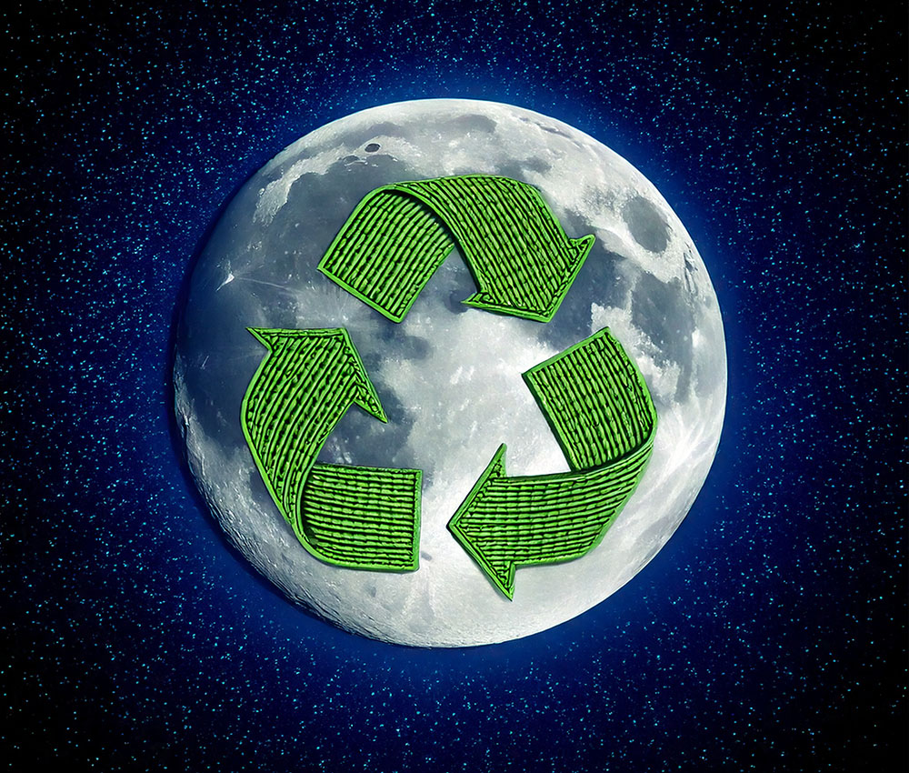 El desafío LunaRecycle busca fórmulas innovadoras para procesar y reciclar residuos sólidos en un entorno espacial