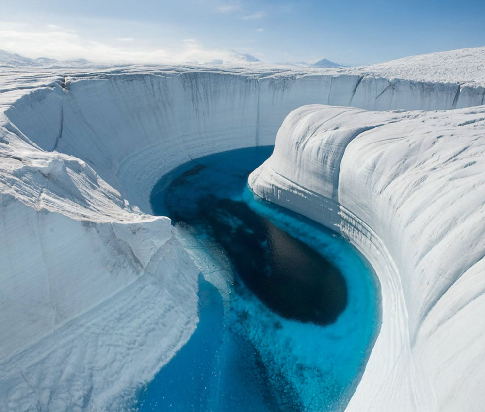 Suceso extraño en la plataforma Dotson de la Antártida