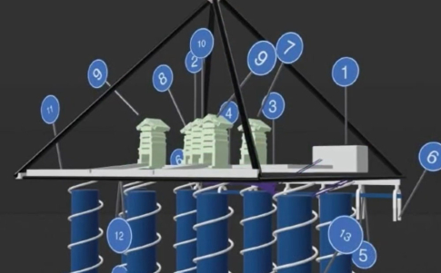 Descubren nuevas estructuras debajo de la pirámide de Kefrén