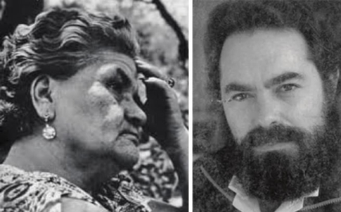 Pachita (izquierda) impresionó a Jacobo Gringberg