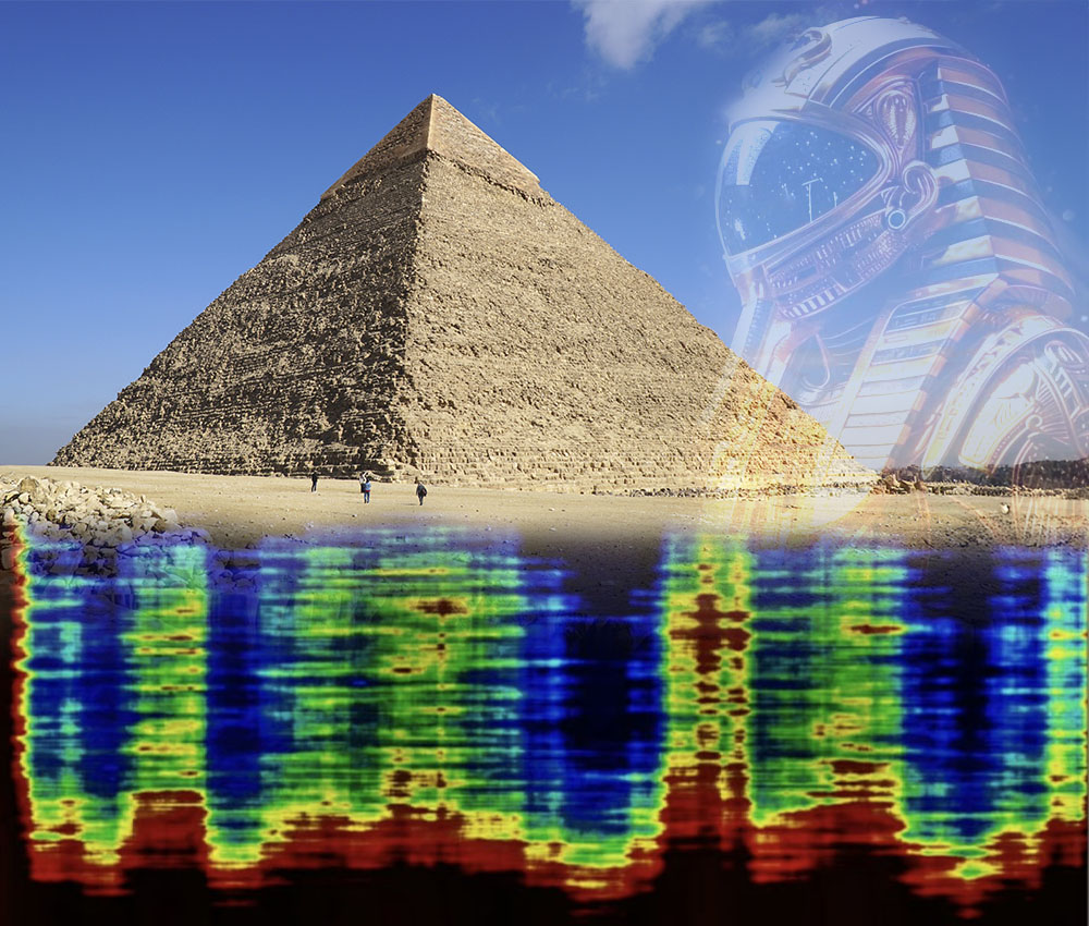 Datos satelitales revelan gigantescas estructuras bajo la pirámide Datos satelitales revelan gigantescas estructuras bajo la pirámide