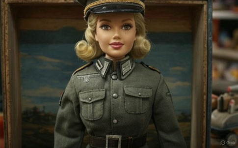 Una recreación de la IA Grok de muñeca nazi que inspiró a Barbie