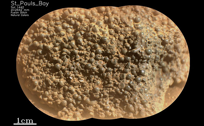 Las misteriosas esferas marcianas Las misteriosas esferas marcianas