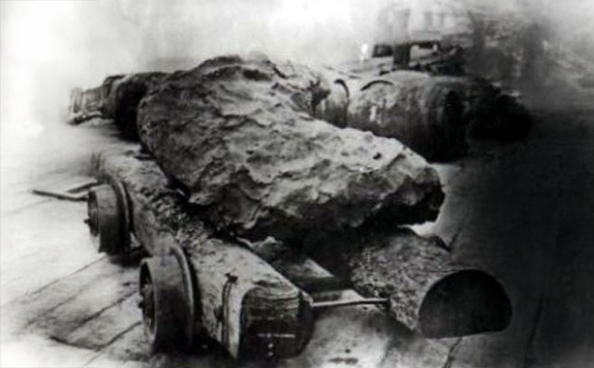 En la mina Tamarack, en Cooper Country los mineros dejaron enormes cantidades de cobre puro