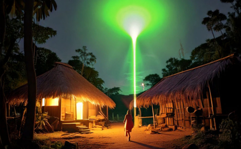 Recreación del incidente ocurrido en 2014 en la aldea amazónica de Apiwtxa