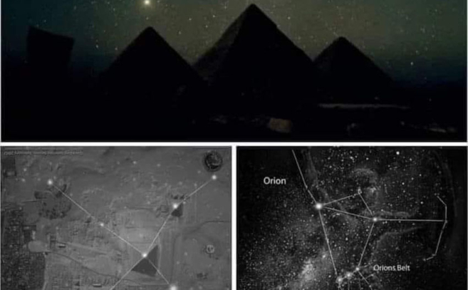 La fascinante alineación de Orión con las pirámides